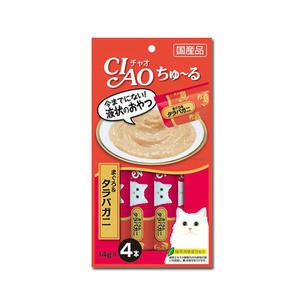 [중복20%]이나바 챠오츄르 (SC-108) 참치&게살맛(4P) 츄르간식 고양이간식