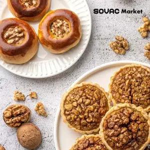 [씨튼베이커리] 우리밀 호두파이 호두만주 선물세트 7개입