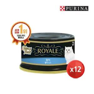 팬시피스트 로얄 참치 젤리 소스 85G 12캔