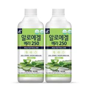 알로에겔 베라250 오리지널 1L x 2병