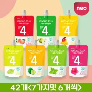 네오곤약젤리 7가지맛 6개씩 150g x 42개 실속포장