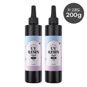 UV레진 안전인증 고투명 무황변 200g 레진아트 R002