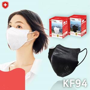 moncross 국산 2D KF94 마스크 100매 50매 황사 방역마스크 블랙 화이트 새부리형 숨쉬기편한