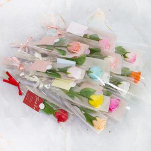 비누꽃 꽃한송이 한송이포장 장미 카네이션 킨더조이 튤립 어버이날 스승의날 성년의날 어린이날