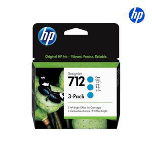 정품잉크 No.712 3ED77A 파랑/29mlx3/T650/T250/T230