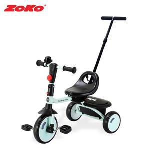 [조코][세트A]ZOKO 조코 폴딩 미니 세발자전거(민트)+보호자밀대