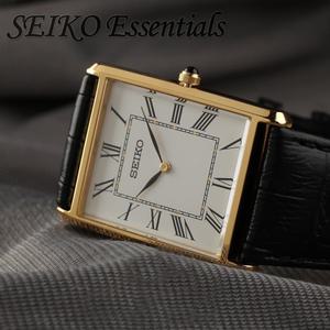 세이코 SEIKO 세르띠에 남자 여자 가죽 손목 패션시계 SWR052