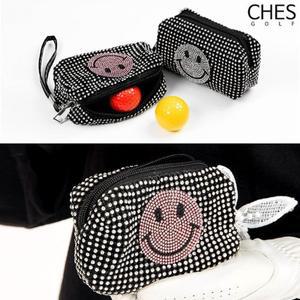 [체스골프]기획상품] 큐빅스마일 골프공 미니파우치