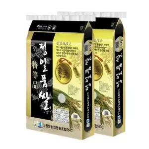 25년 햅쌀 누룽지향 향미쌀 정일품쌀 20kg(10kg 2개)
