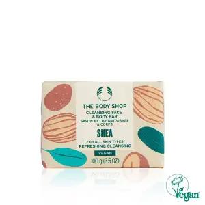 [더바디샵]시어 클렌징 페이스 & 바디 바 100G (24979)