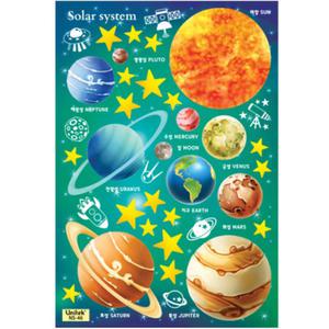 야광 스티커 우주에서(NS-46) 포인트 인테리어 벽 천장 아이 방 꾸미기