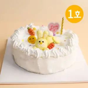 쌀이랑놀자 토끼 케이크 쌀빵 떡 만들기 세트 DIY키트  - 토끼케이크 1호