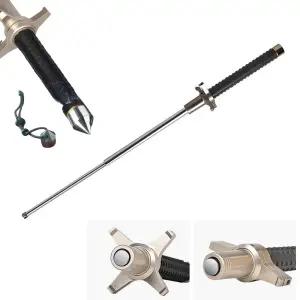 에스제이서진 고급형 손잡이 휴대용 호신용 삼단봉 3단봉 진압봉 65cm