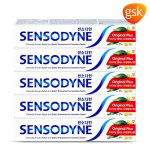 센소다인 오리지날 플러스 치약 100g 5개