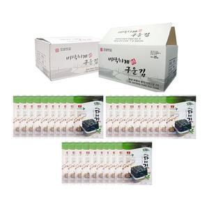 [모양맛김] 바삭하게 구운 대천김(재래김) 20g x 30봉