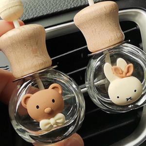 차량용 방향제 디퓨저 용기 귀여운 우드 미니 공병 만들기재료 선물용