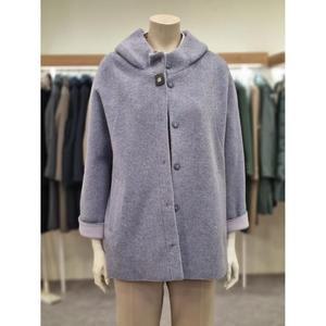 벨리시앙 세이브존07 배색 반후드 울자켓  JP2403