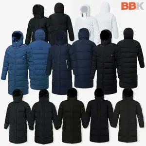 스포츠 겨울 롱패딩 패딩 점퍼 벤치코트 단체복 남성 여성 아우터 공용