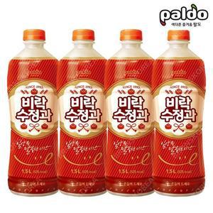팔도 비락수정과 1.5L X 4PET 식혜 전통 음료수 찜질방