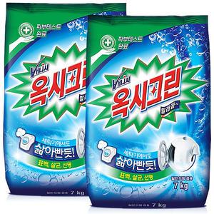 옥시크린 분말형 표백제 겸용 7kg 2개