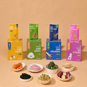 맘앤펫 강아지 노견 반려견자연식 수제 화식사료 100g 12개