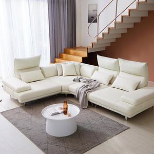 [수도권지정일+쿠션포함가] new 스윙 6인 8인 편안한 실리콘 가죽소파 코너형 2컬러