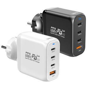 [UM2] GAN 68W 4포트 접지 C타입 PD PPS 초고속 충전기 아이폰 아이패드 프로 LG 그램 노트북