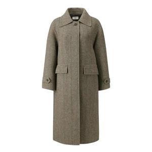 씨씨콜렉트 헤링본 싱글 핸드메이드 맥코트 C234MSG535