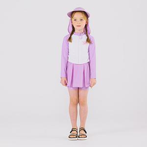 [아이러브제이] SJ.썬블릭 탑&집업 래쉬가드 SET SWUSW02