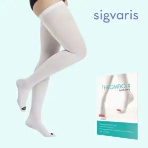 [시그바리스] 수술 후 착용 의료용 압박스타킹 트롬보X 허벅지형