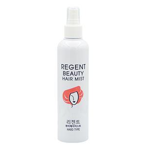 리젠트뷰티헤어미스트250ml 초강력워터스프레이 뿌리볼륨 앞머리 흑채 가발 남자 여성 모발스타일세팅 미용실