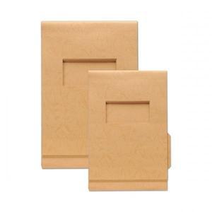 윈도우 파일표지 연갈색 A4 문서보존표지 100입/팩