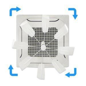 천창형 에어컨실링팬 시스템 에어컨바람개비 날개 화이트