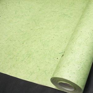 자연향 한지벽지 쑥잎가득 79cm x 21m 5평용 롤한지 도배지 인테리어