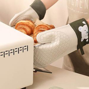 열차단 실리콘 오븐장갑 주방 내열장갑 냄비 전자레인지 2P