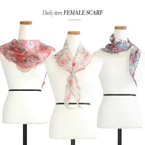 [하프클럽/샵앤]여성 다양한 디자인 국산 스카프 6종 모음 균일가