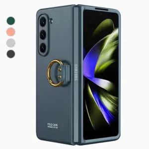 르랑 갤럭시 Z폴드5 슬림 링 케이스 B 폴더 지폴드 제트 명품 힌지폴더폰CC08J-23 보호 핸드폰 범퍼 휴대