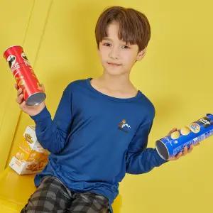 수아팜 [정상가 27900원] 남아동 트레블베어 코트나스판 긴팔 내의 세트