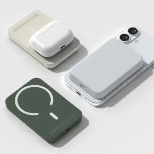 [1개+1개] 모아리 20W 맥세이프 고속 충전 아이폰 보조배터리 5000mAh