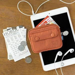 로마네 365 포켓 카드지갑 브릭레드