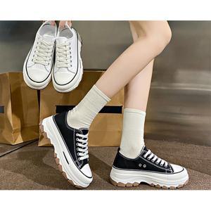 여성 캐주얼 통굽 스니커즈 키높이 운동화 발편한 가벼운