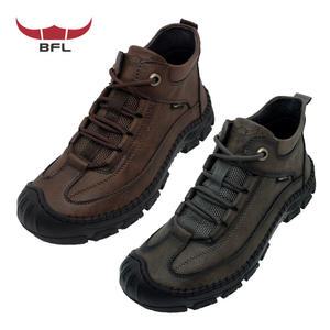 BFL 발편한 캐주얼화 로퍼 가벼운 하이탑 남성 단화 구두 갈색 정장 신발