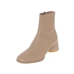 [NS홈쇼핑][SODA] 소다제화 여성 데일리 스판삭스 앵클부츠 베이지 ALB402 TW-32..