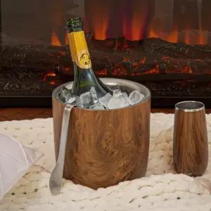 스웰 친환경 와인 바웨어 아이스버킷2L 티크우드