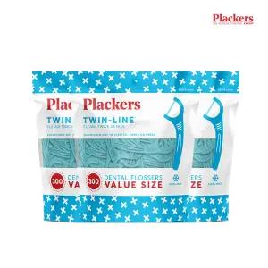 플랙커스 트윈라인 300개입 3개 (900개)