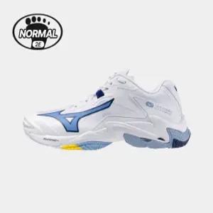 미즈노 신발 웨이브 라이트닝 Z8 V1GA240097 화이트 블루 배드민턴화 탁구화 스쿼시화 오남스포츠