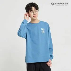 [보리보리/에어워크 주니어]주니어 백 스트릿 로고 포인트 티셔츠