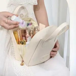 휴대용 가죽 여행용 파우치 화장품 수납 이너백 해외 (WFGOVGT)