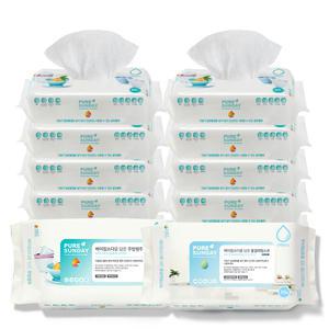 선우랜드  베이킹소다 물걸레 청소포 리필 30매X10팩