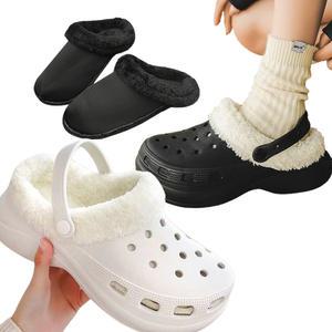 크록스 슬리퍼 호환 따뜻한 털 내피[체험]